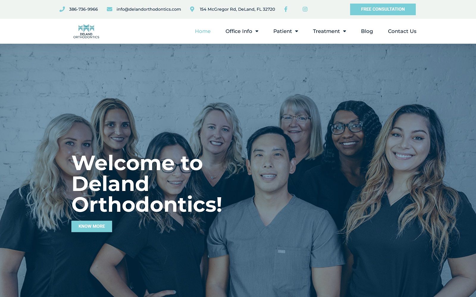 delandorthodontics.com screenshot