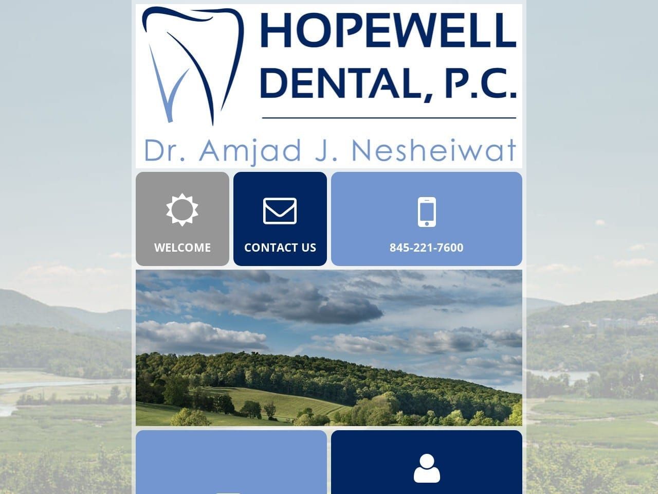 Hopewell Dental PC Website Screenshot from hopewelldentalpc.com