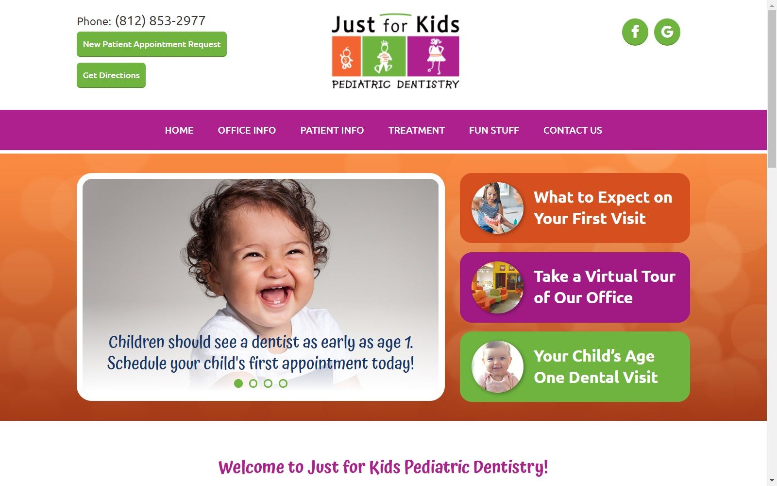 jus4kids.com screenshot