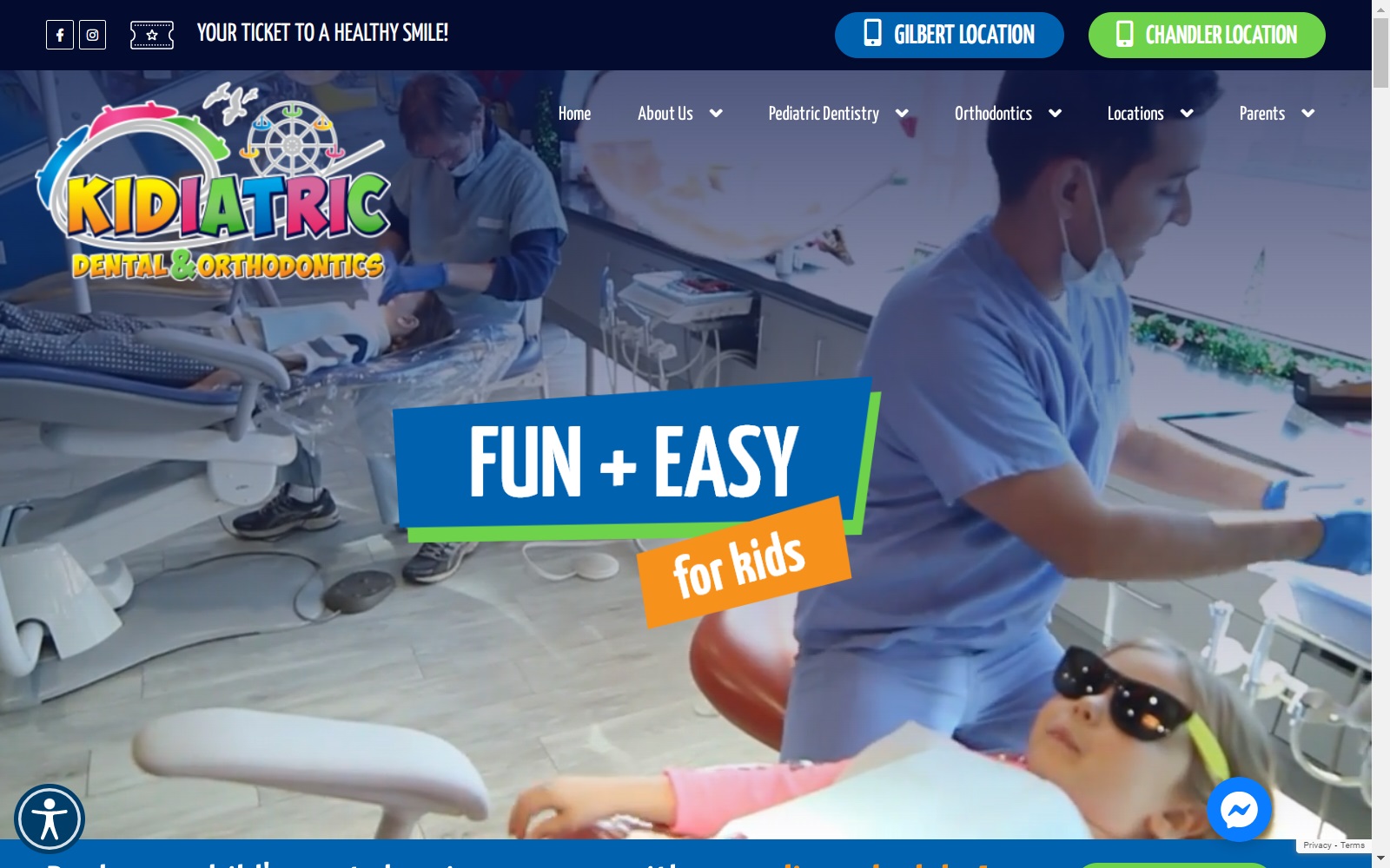 Kidiatricdental. Com screenshot