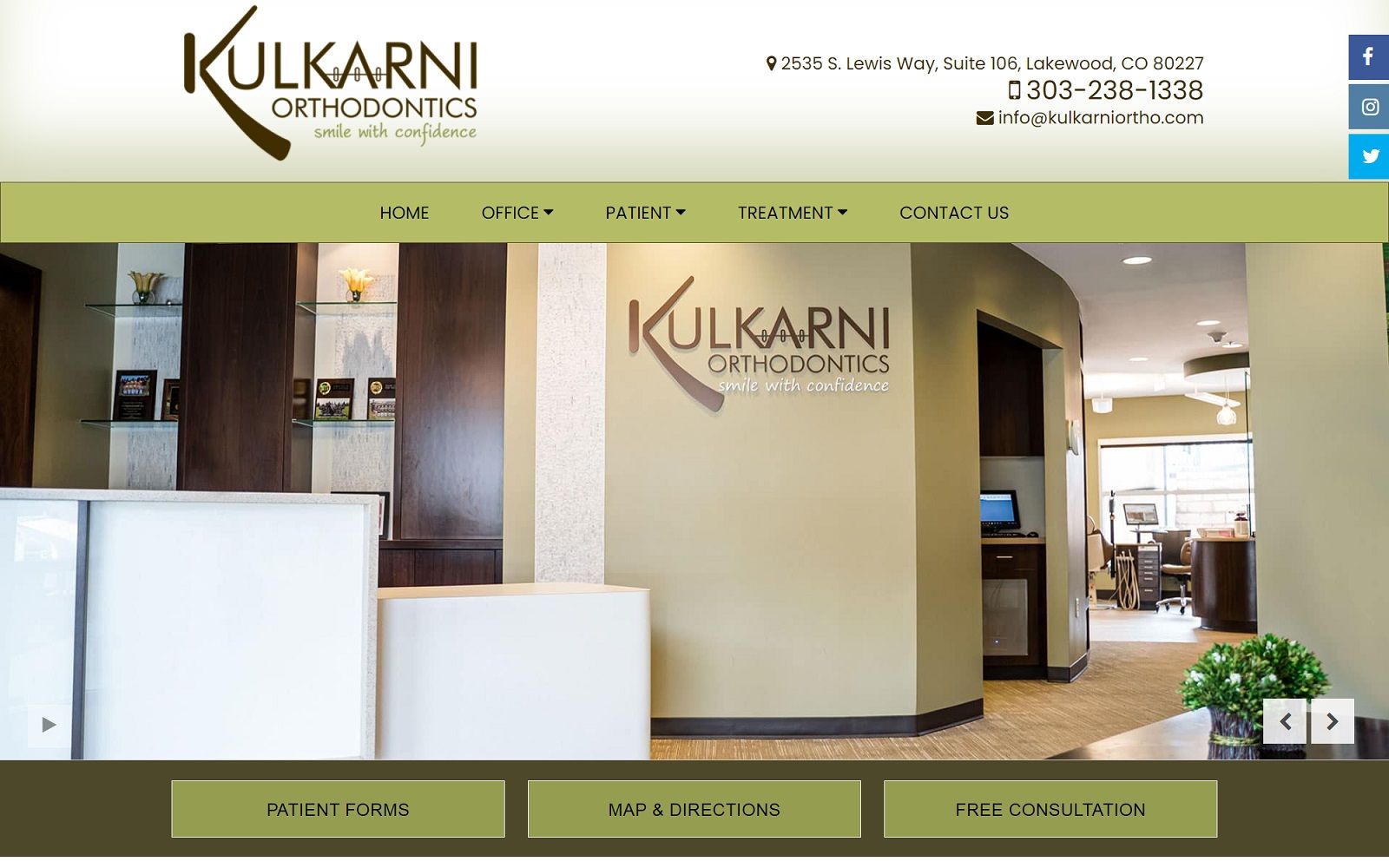 kulkarniortho.com screenshot