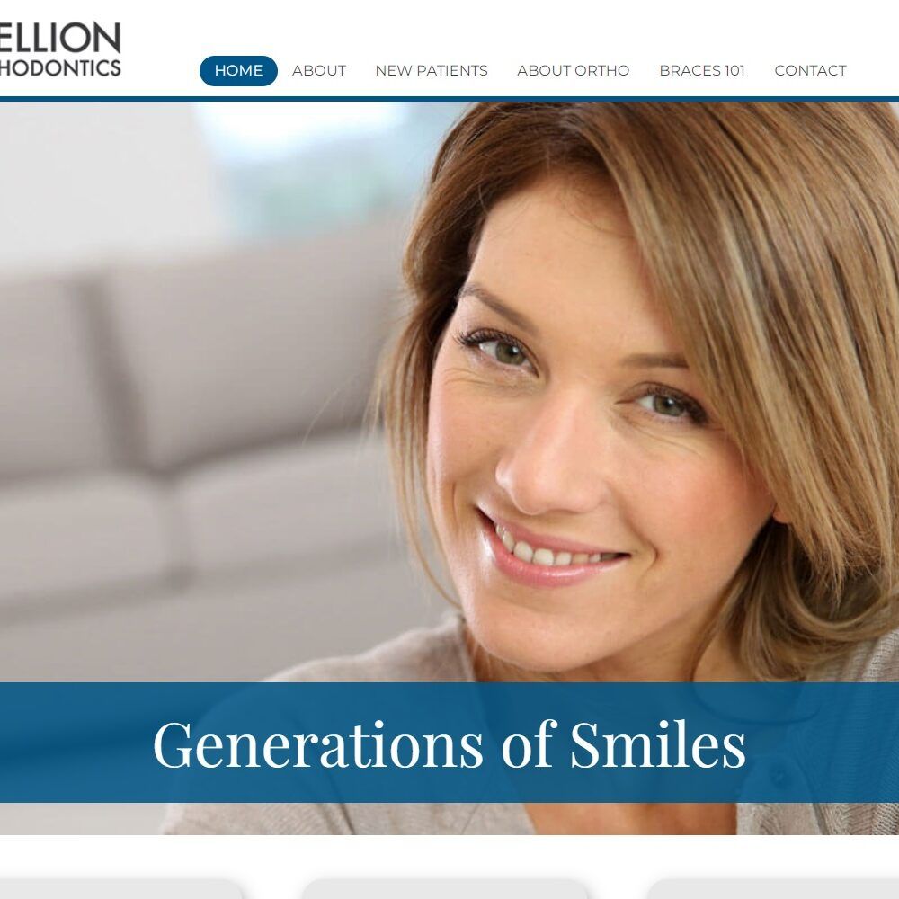 mellionorthodontics.com screenshot