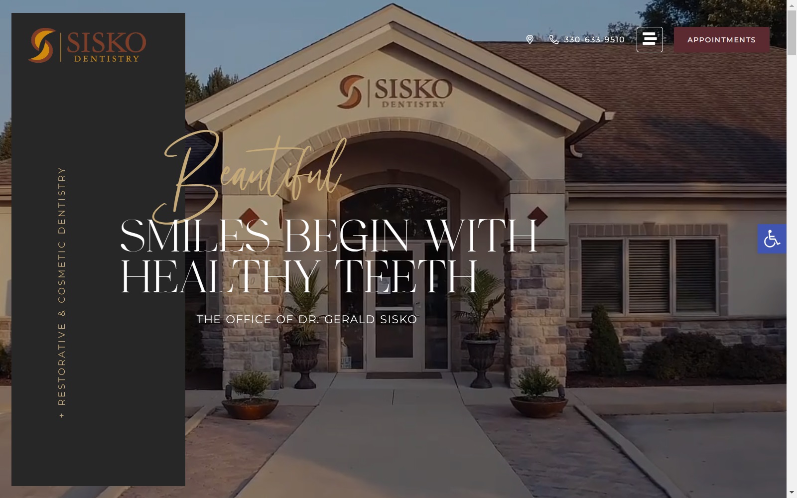 Tallmadgedentist. Com screenshot
