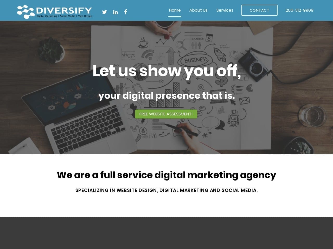 Godiversify.com Screenshot