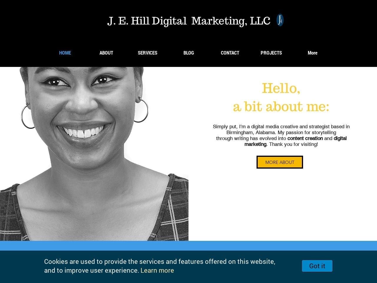 Jehilldigitalmarketing.com Screenshot