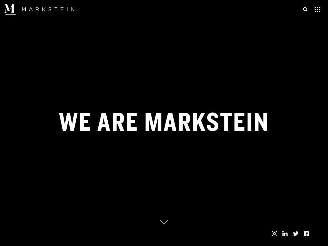 Markstein.co Screenshot