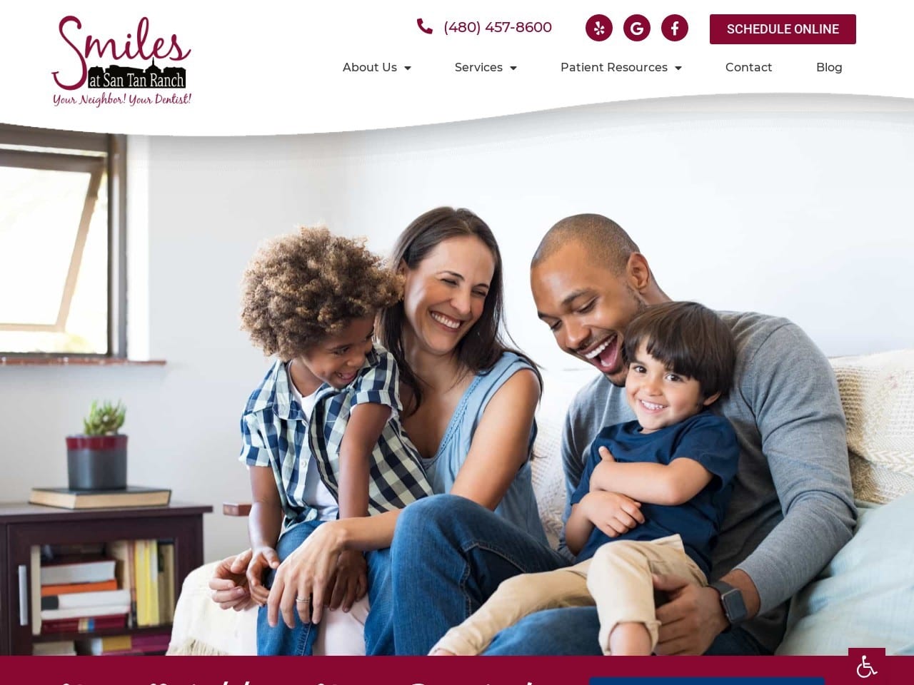 Dentistingilbert. Com screenshot