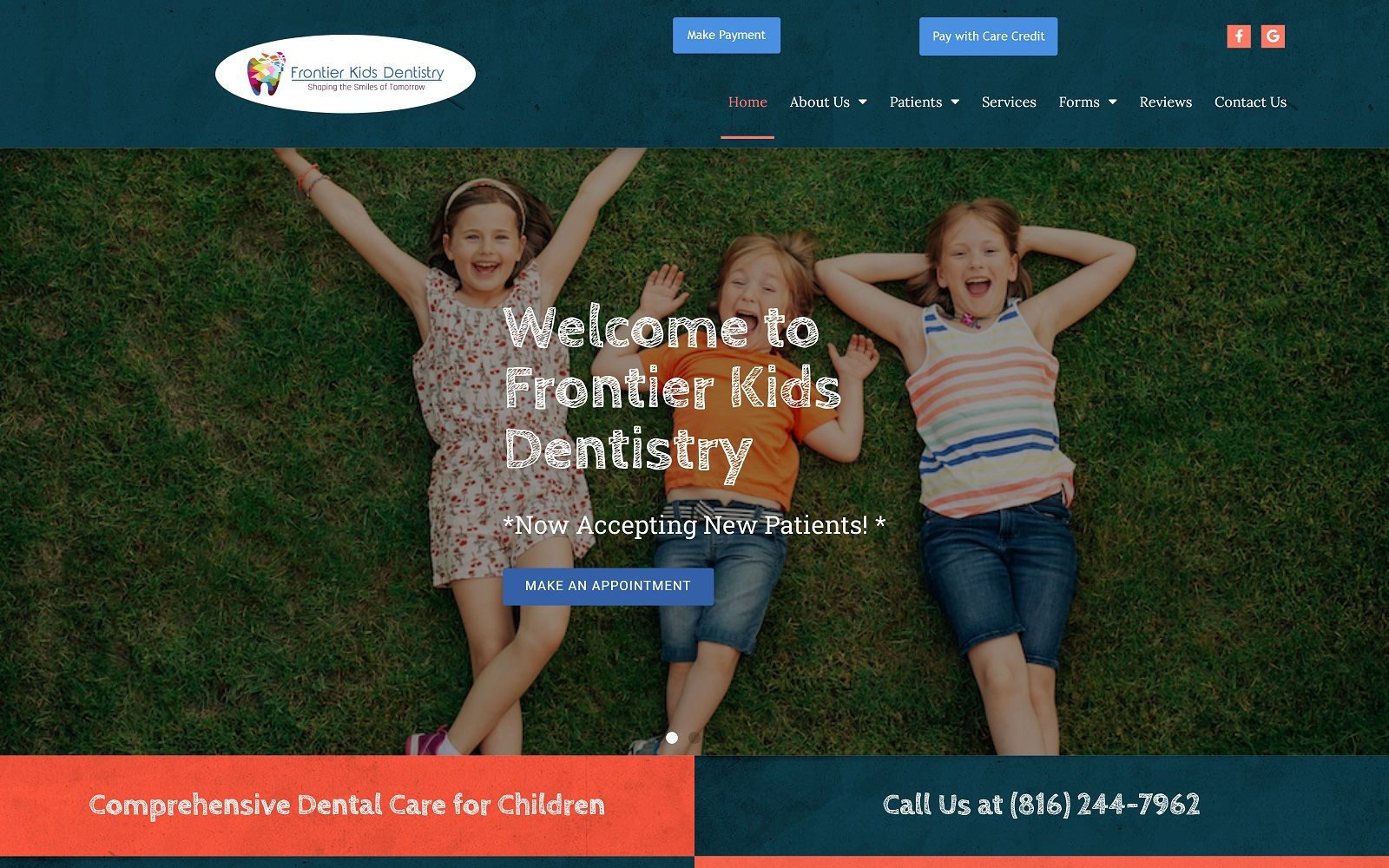 frontierkidsdentistry.com-screenshot