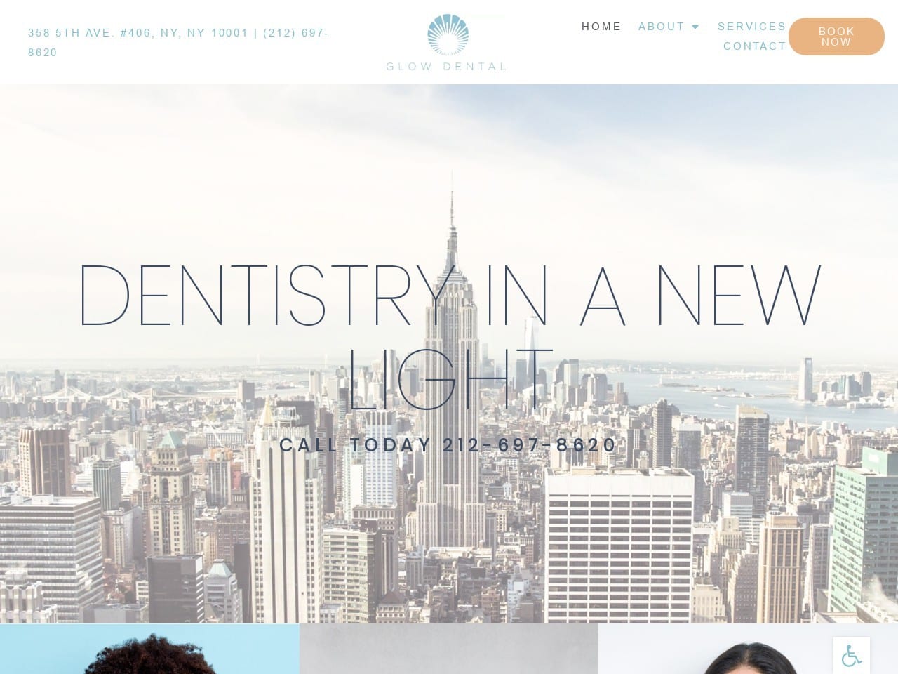 Glowdentalnyc.com Screenshot