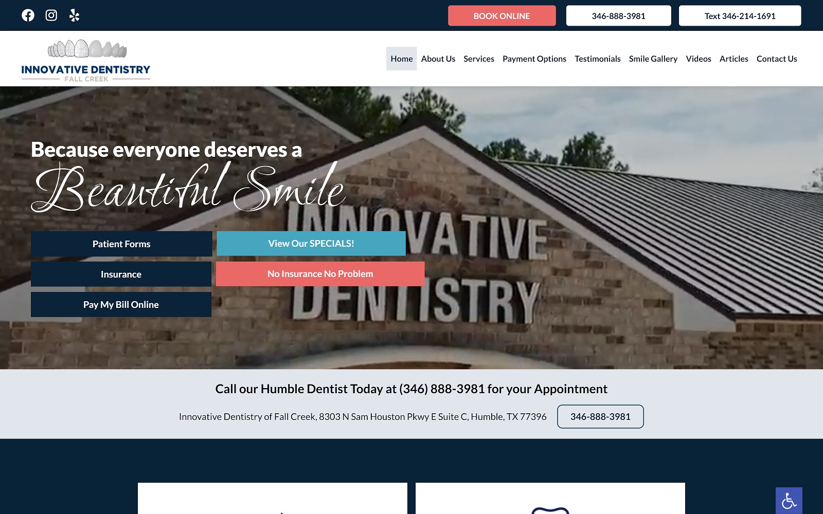 Innovativedentistryfc. Com-screenshot-1