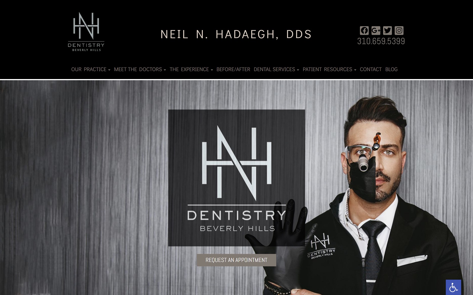 Nhdentistrybeverlyhills. Com-screenshot