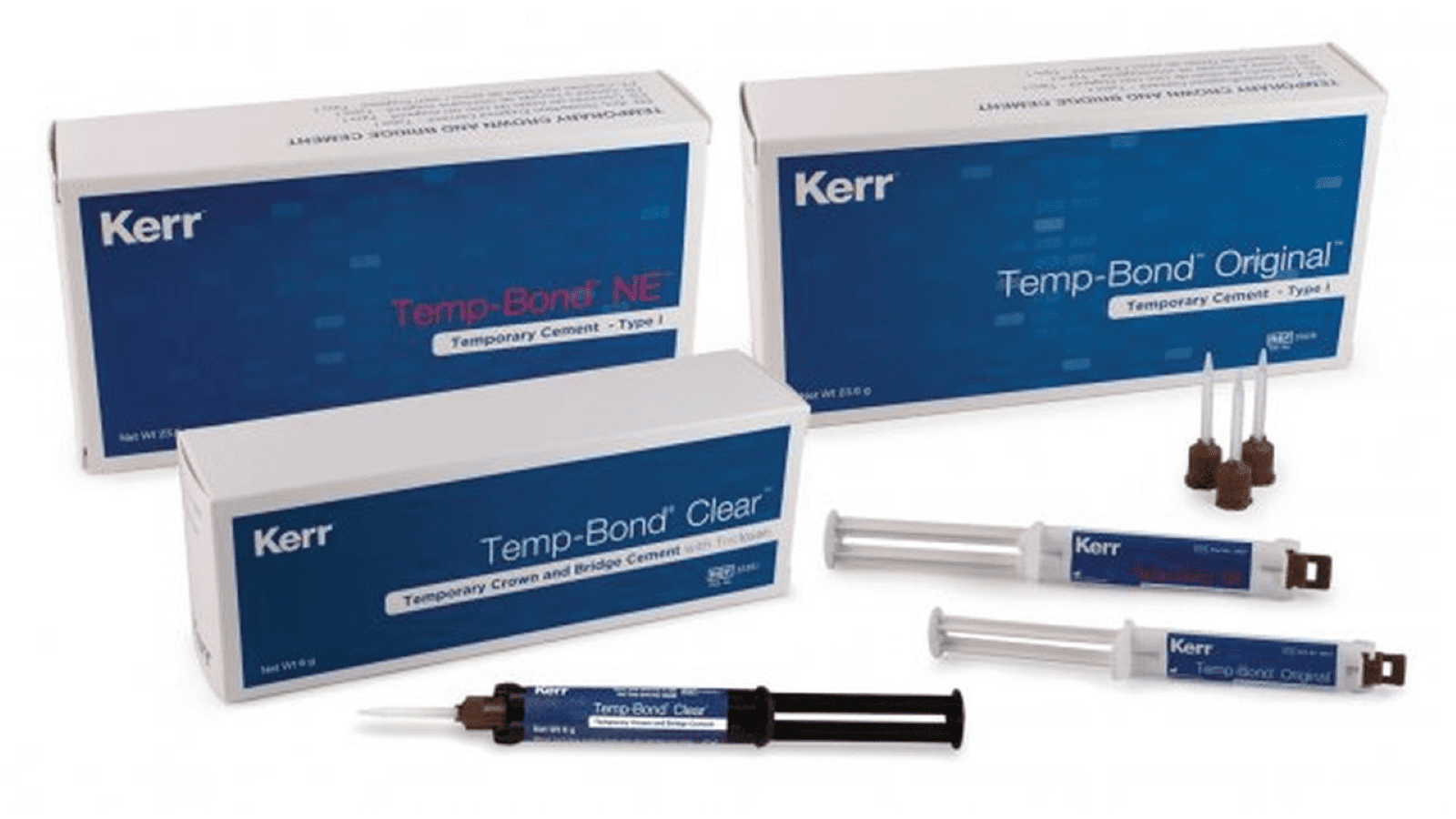 Kerr temp bond without eugenol zinc oxide cement