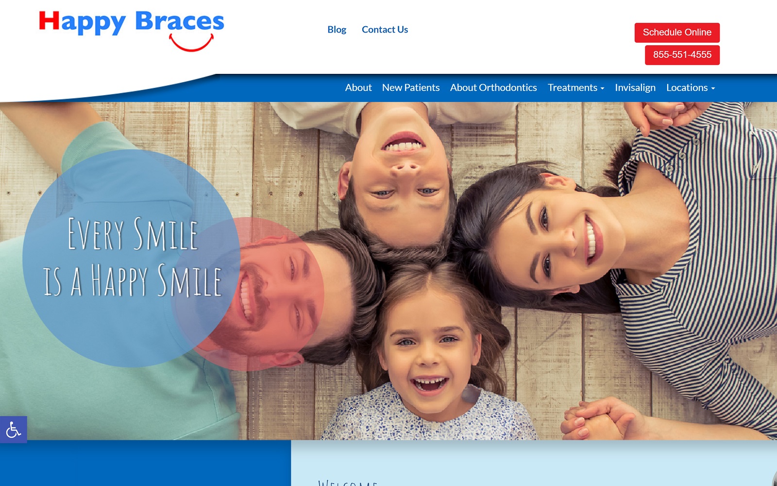 Myhappybraces. Com screenshot