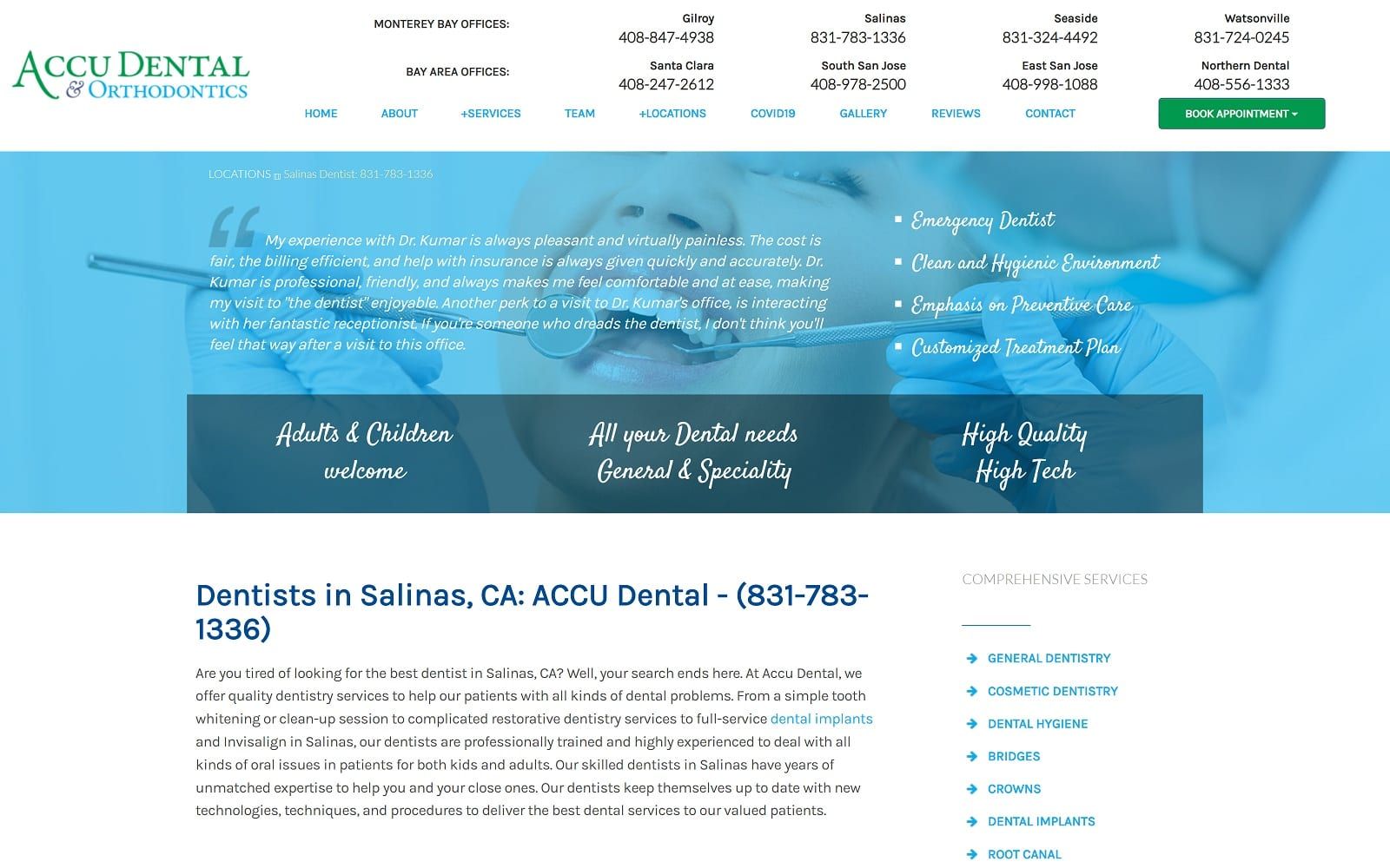 Top 5 Periodontists In Salinas Ca Dental Country™