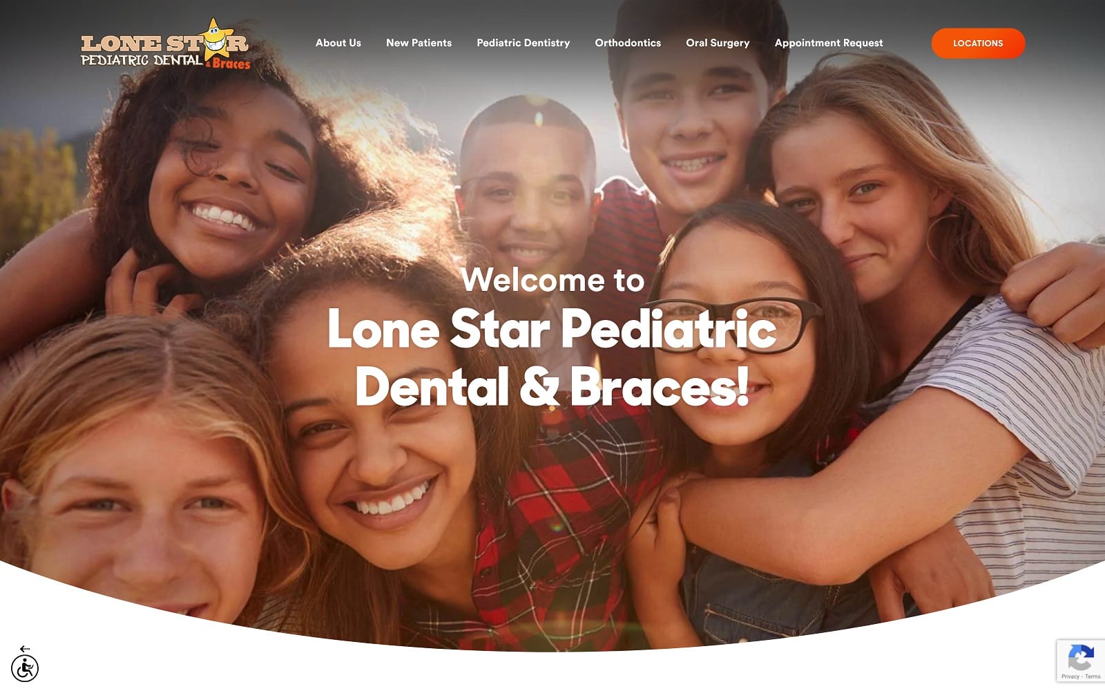 The Screenshot of Lone Star Pediatric Dental & Braces lonestarpediatricdental.com/location/killeen-office Website