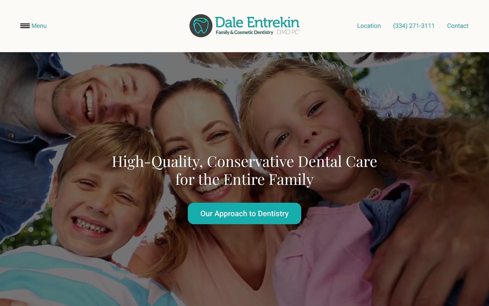 The Screenshot of Dale Entrekin, DMD, PC entrekin.us Website