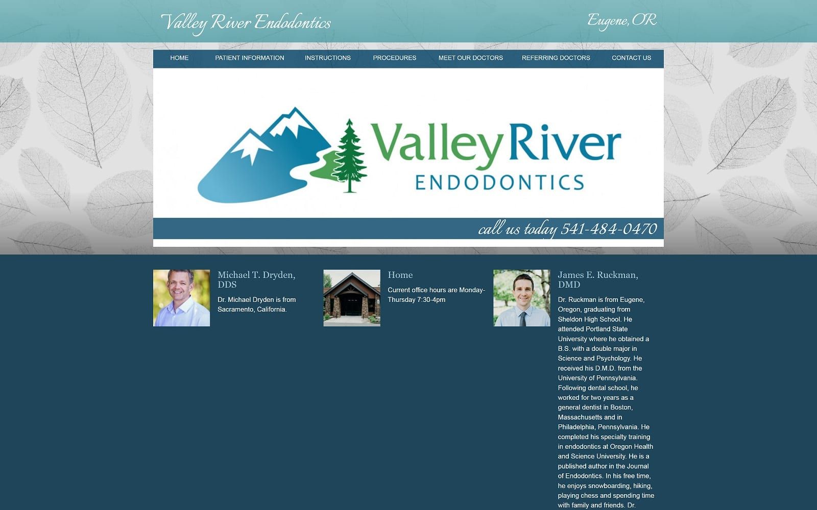 Valley River Endodontics, LLC valleyriverendo.com Website