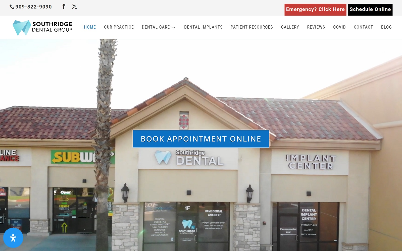 Dentistfontana. Com screenshot