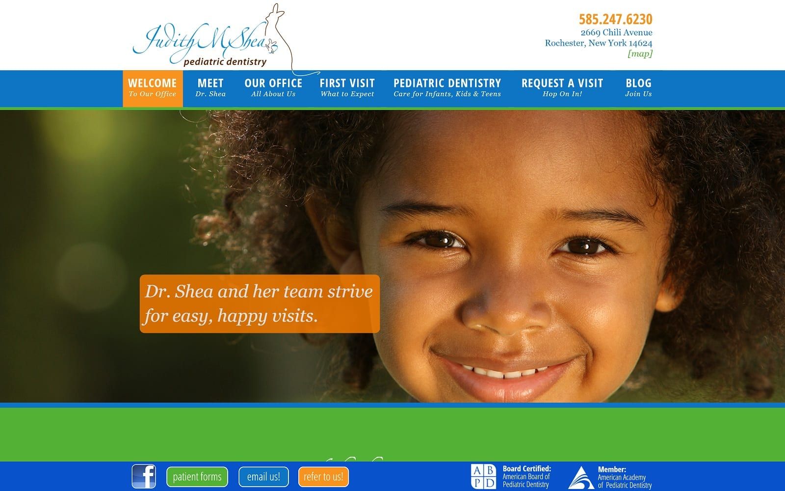 The Screenshot of Judith M Shea DDS PLLC judithsheadds.com Website