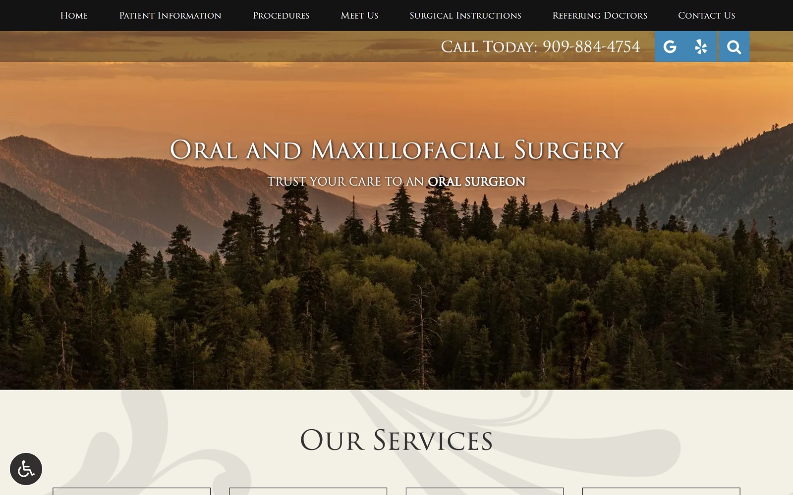 Oralsurgerydrsellas. Com screenshot