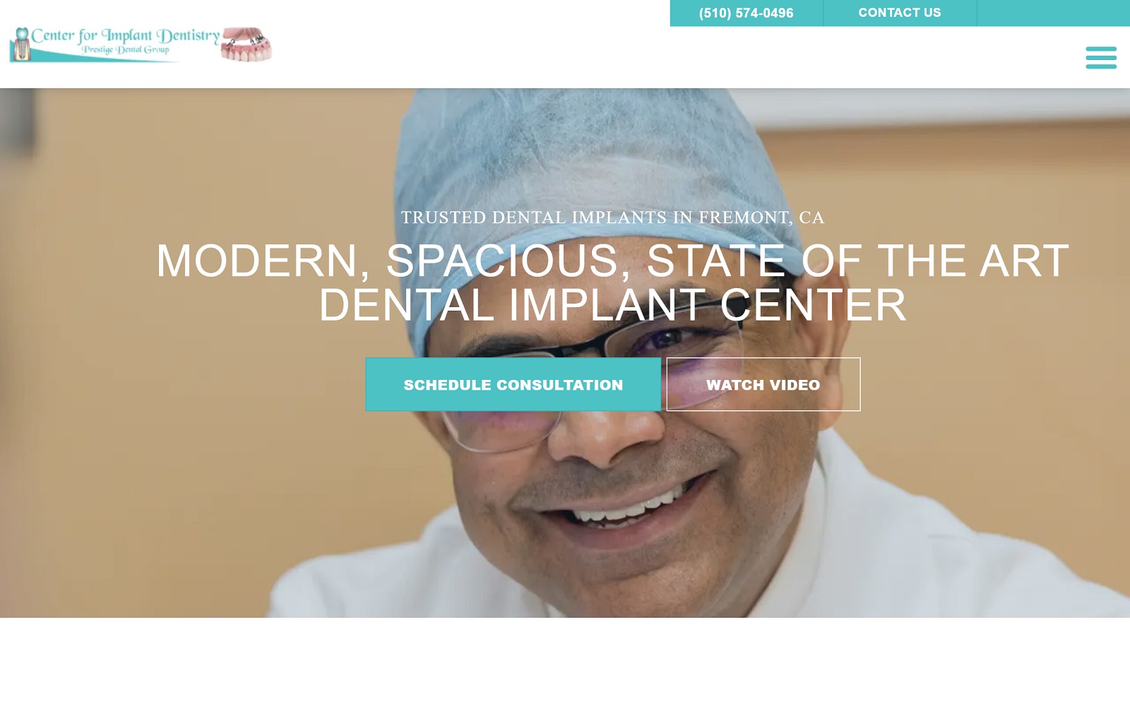 Bayareaimplantdentistry. Com screenshot