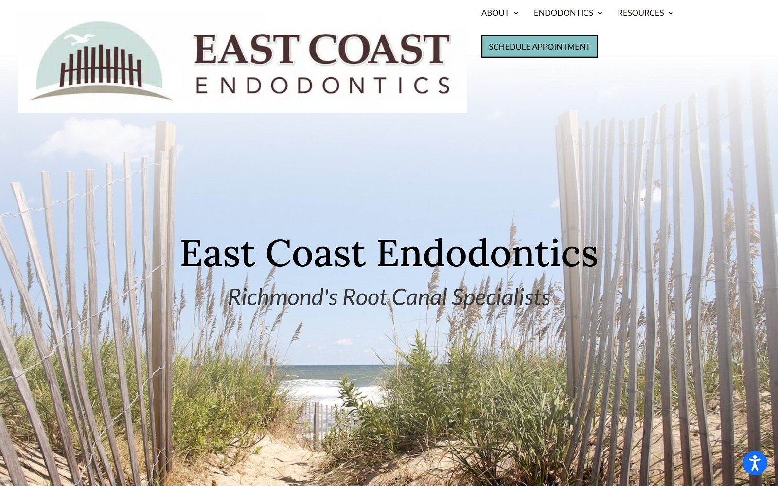 Eastcoastendova. Com screenshot