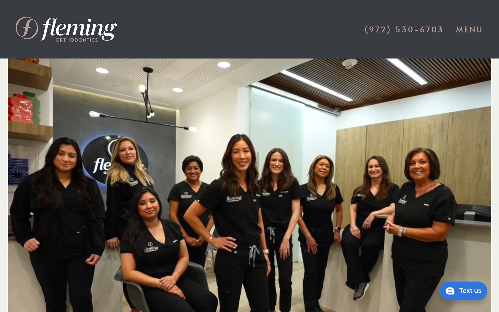 Flemingsmiles. Com screenshot