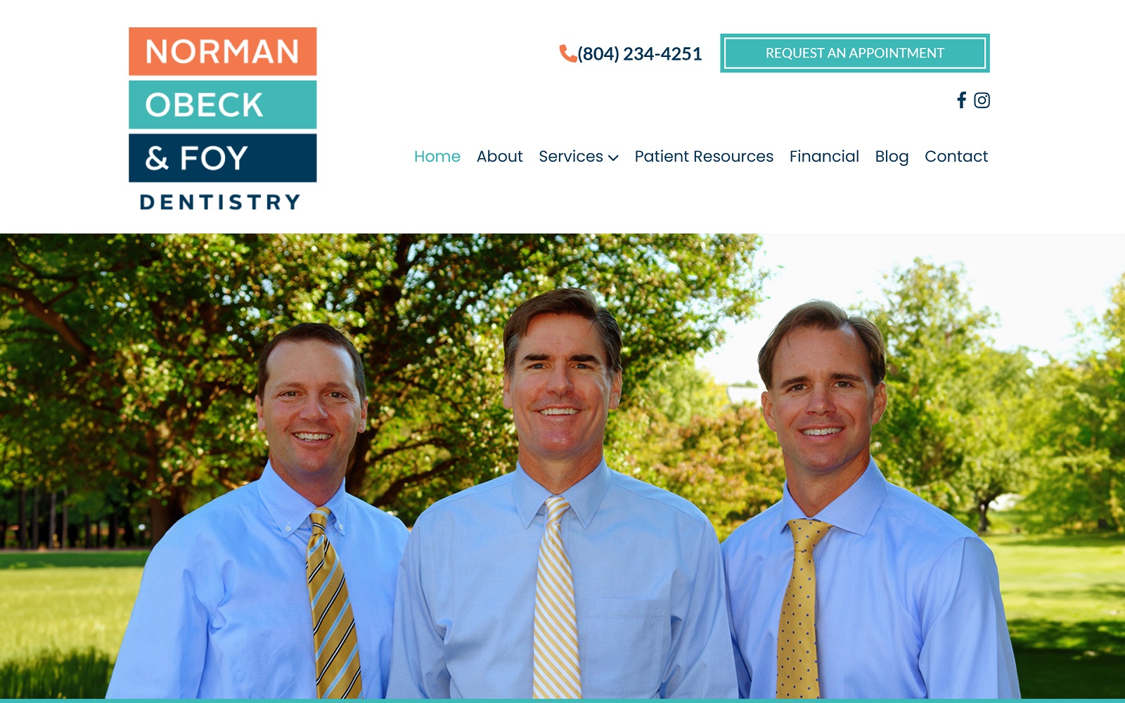 Nofdentistry. Com screenshot