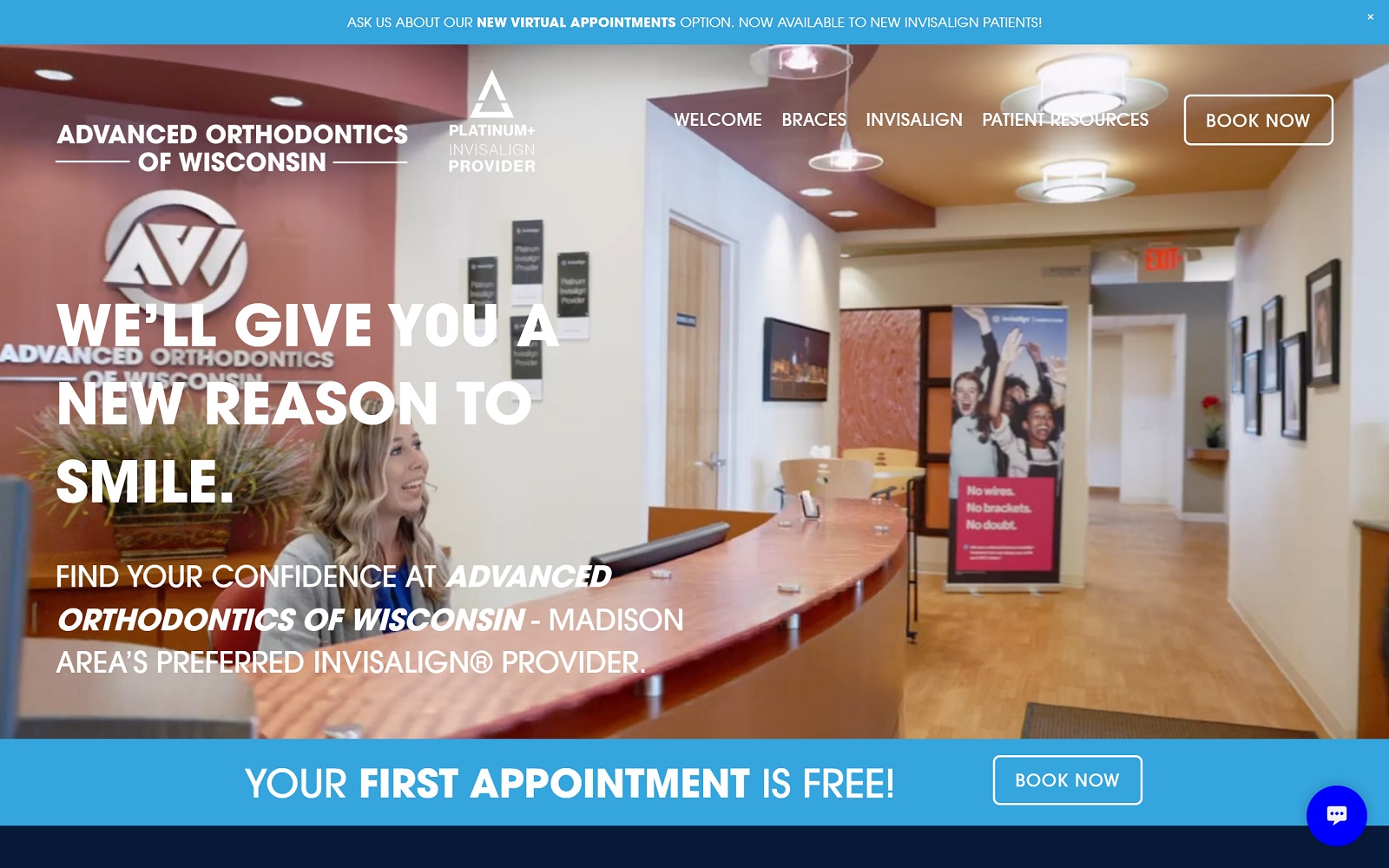 Advancedorthowi. Com screenshot