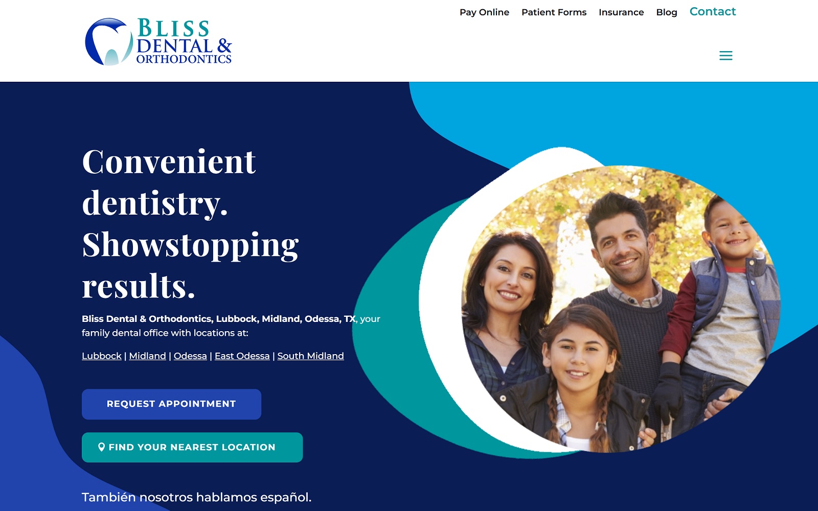 Blisssmiles. Com screenshot