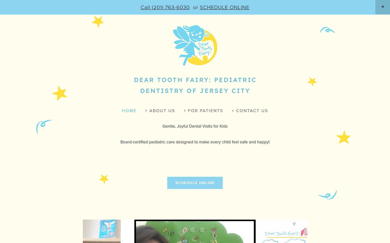 Deartoothfairyjc. Com screenshot