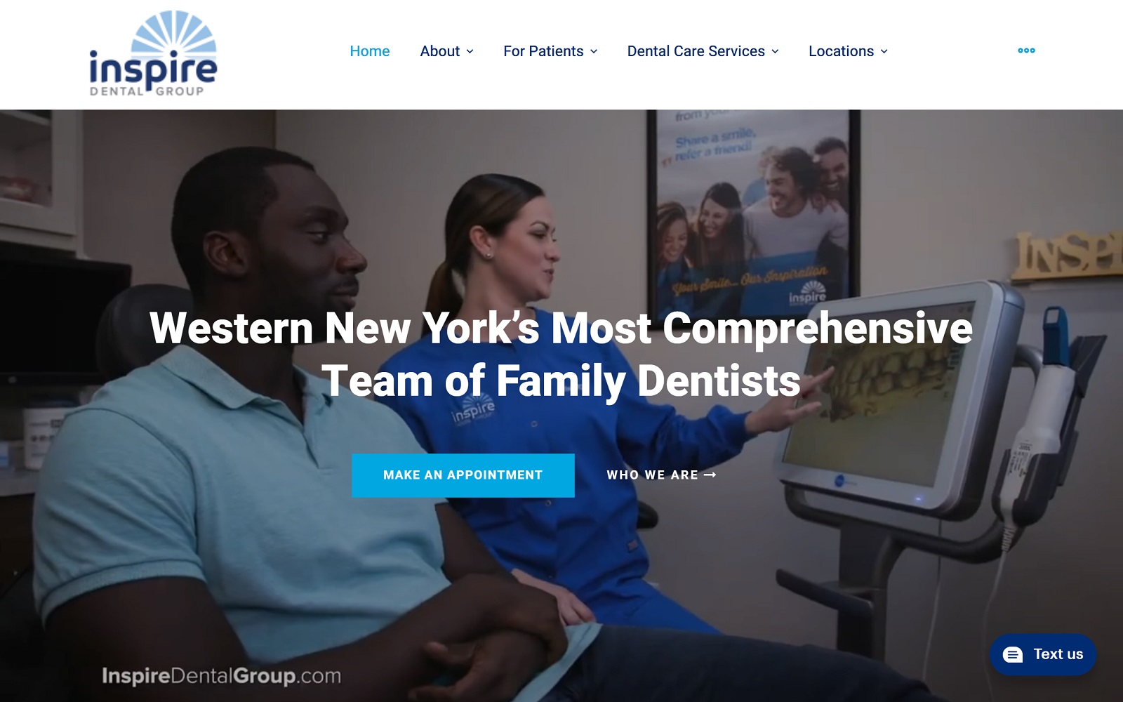 Inspiredentalgroup. Com screenshot