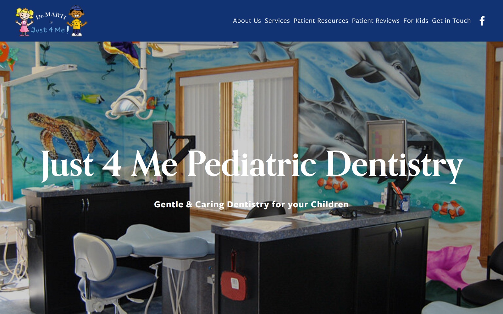 Just4mepediatricdentistry. Com screenshot
