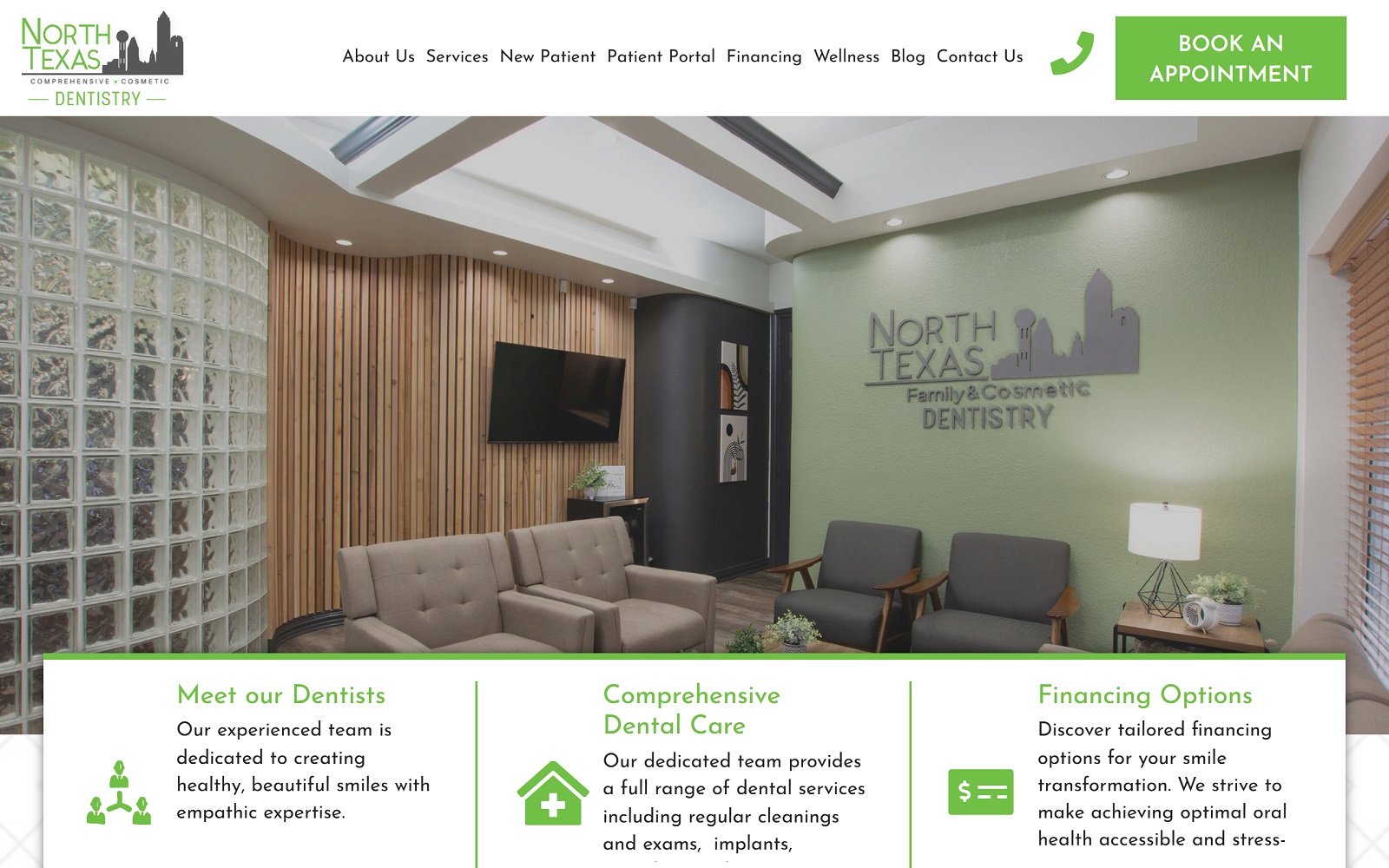 Ntfcdentistry. Com screenshot