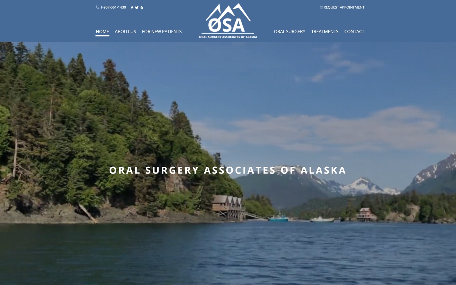 Oralsurgeryalaska. Com screenshot