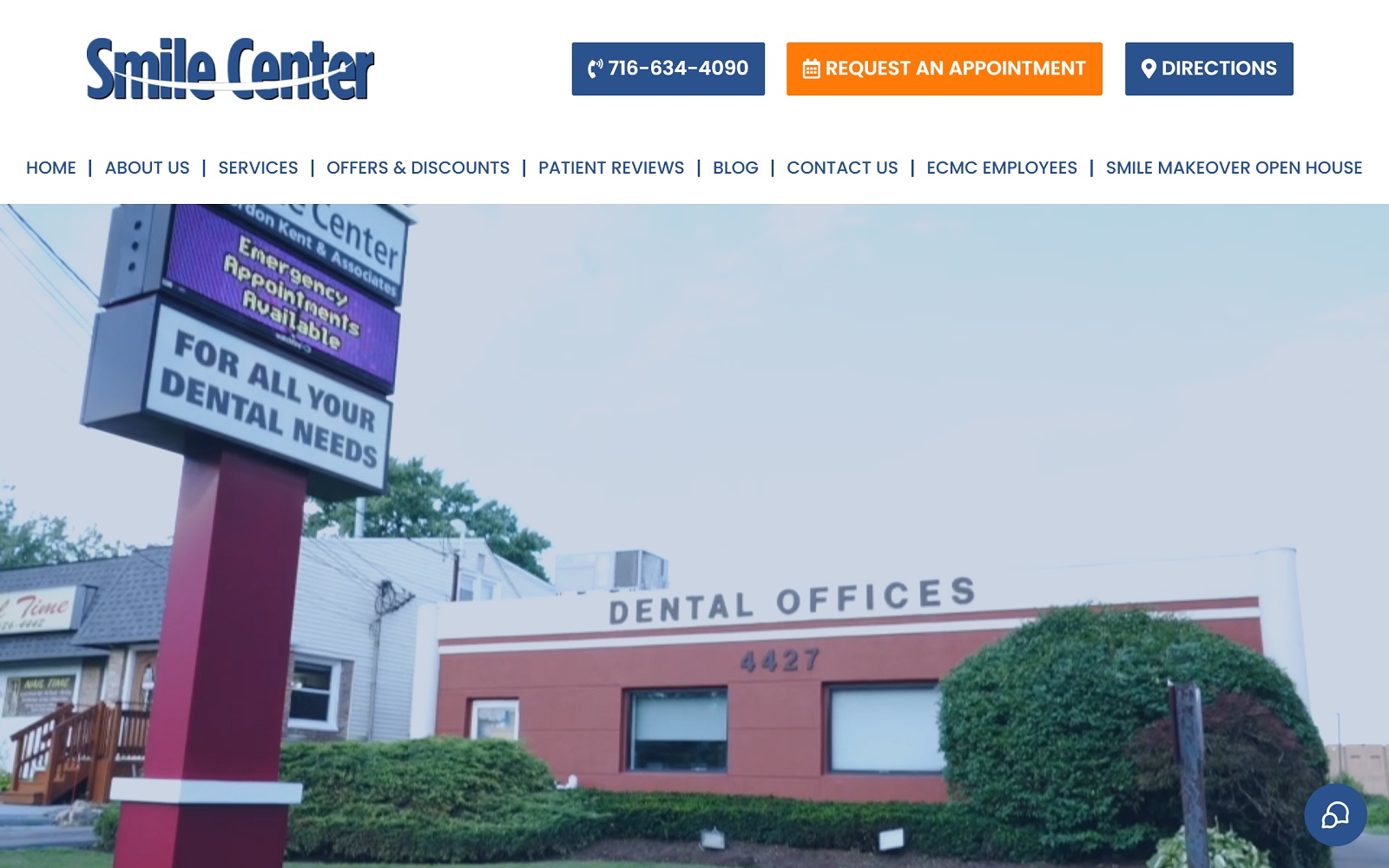 Smilecenterny. Com screenshot