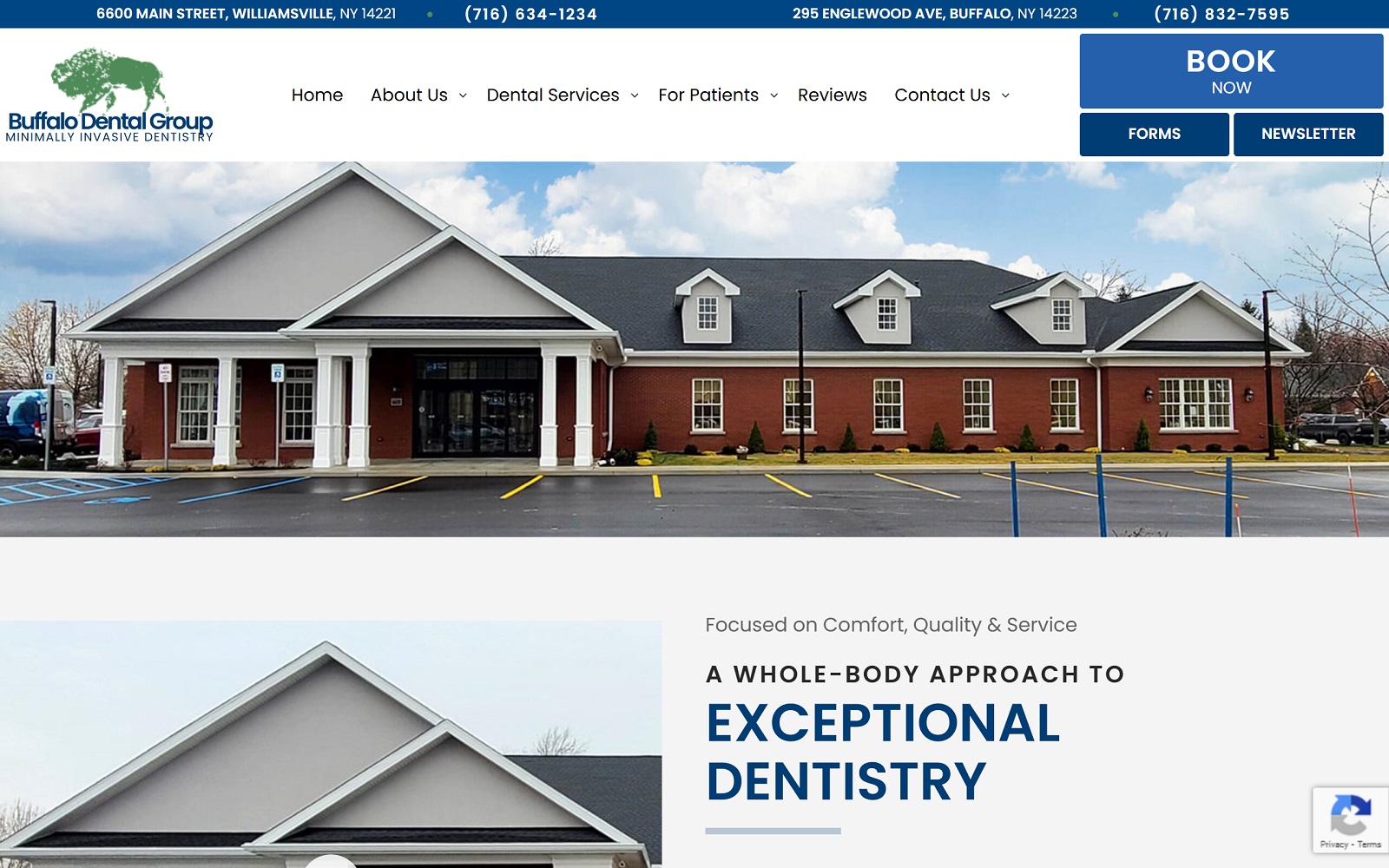 Thebuffalodentalgroup. Com screenshot