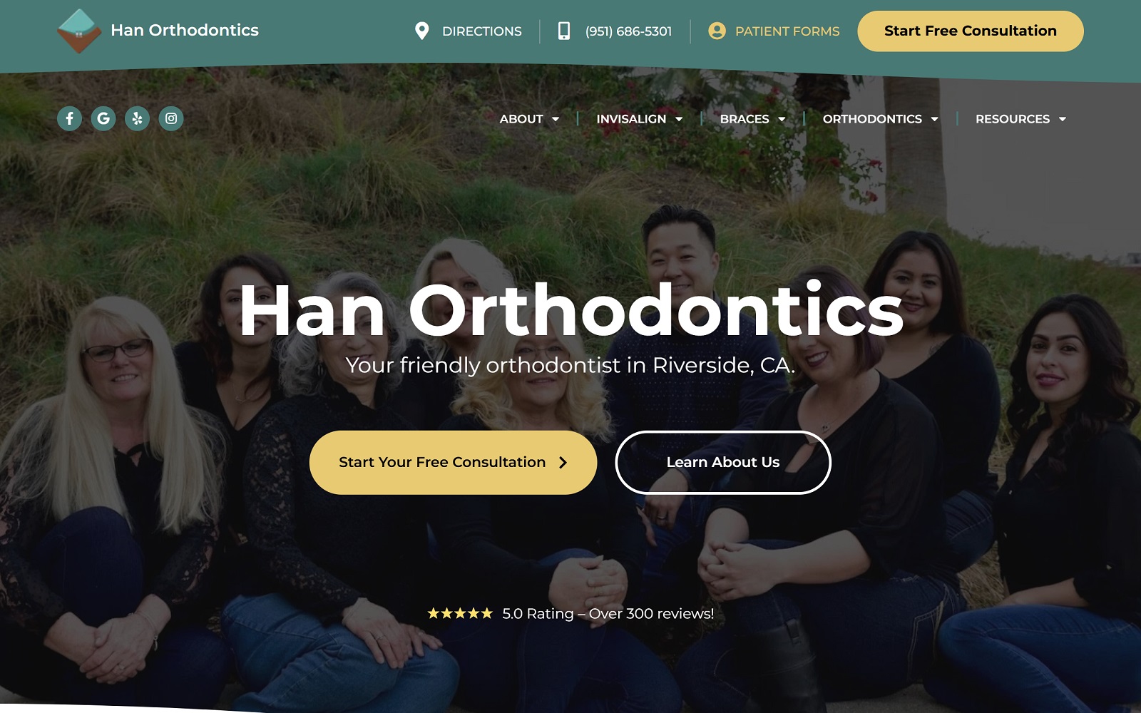 Bracesriverside. Com screenshot