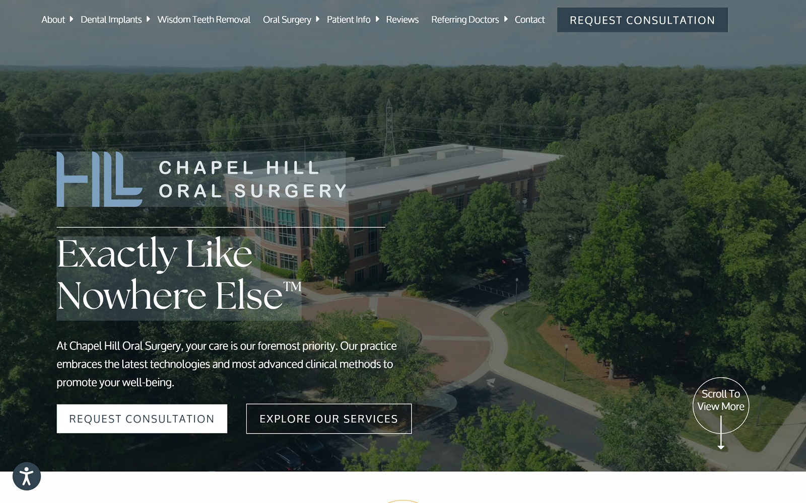 Chapelhilloralsurgery. Com screenshot