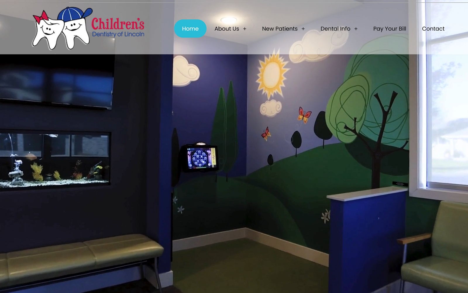 Childrensdentistryol. Com screenshot