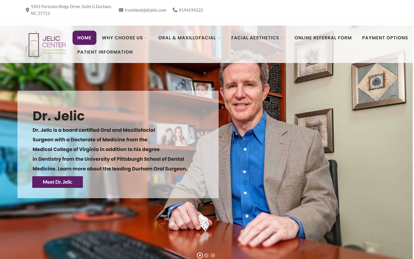 Drjelic. Com screenshot