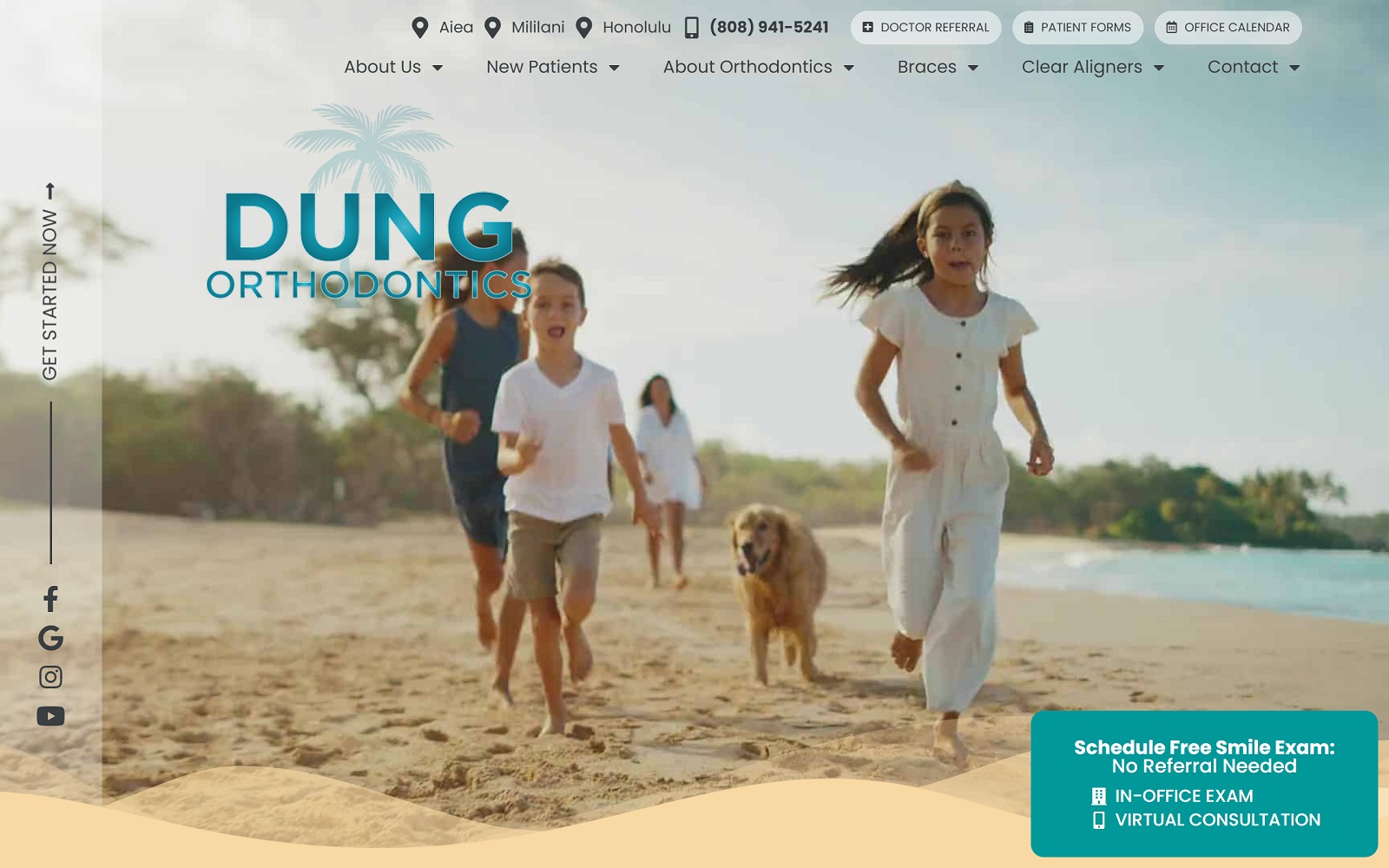 Dungorthodontics. Com screenshot