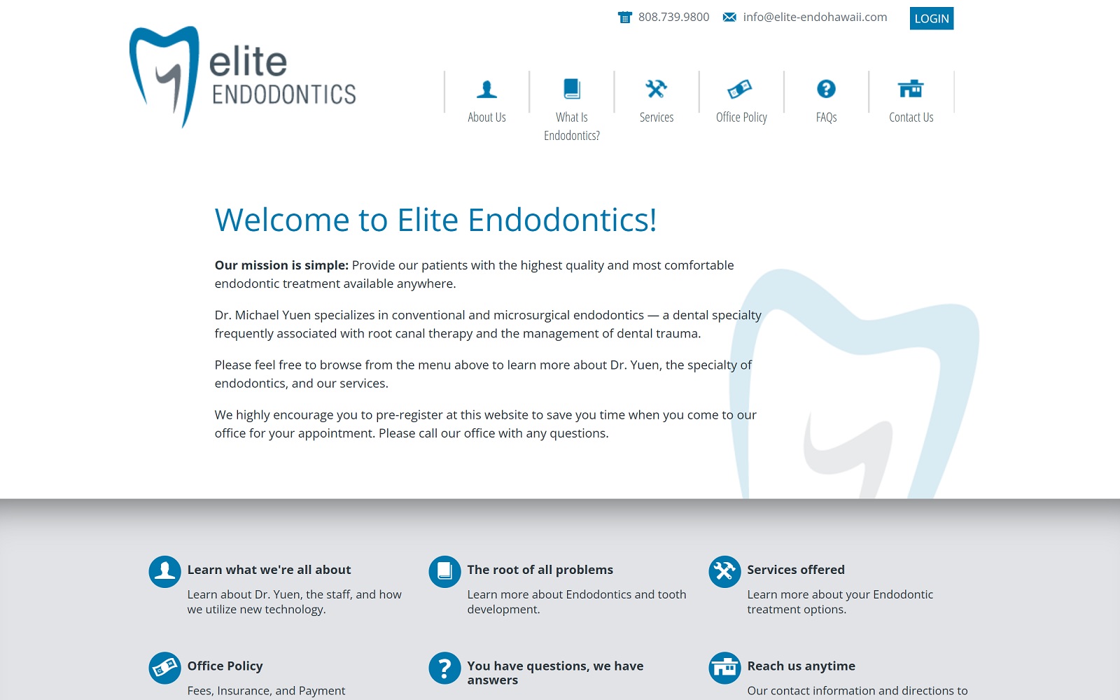 Elite-endohawaii. Com screenshot