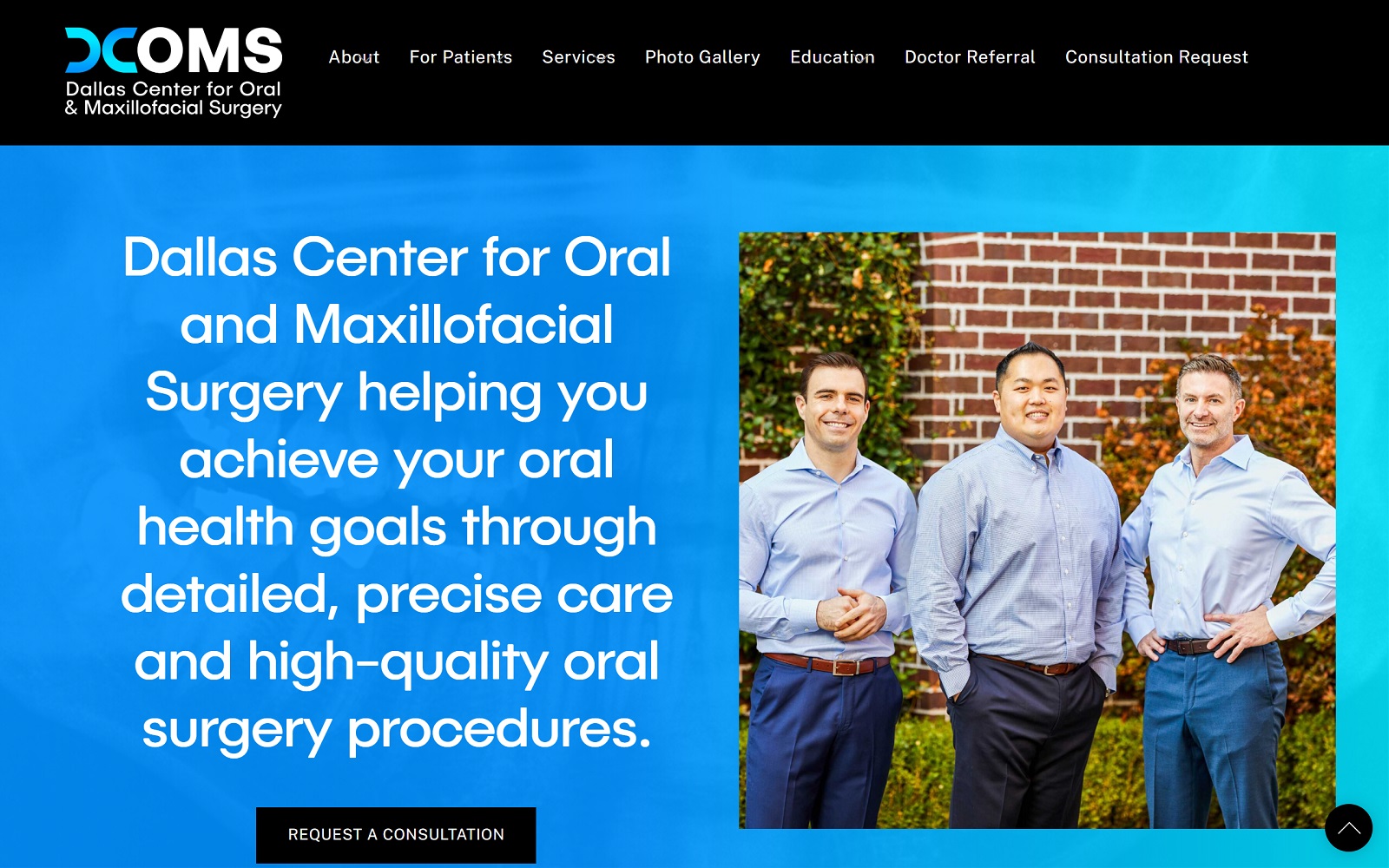 Oralsurgerydfw. Com screenshot