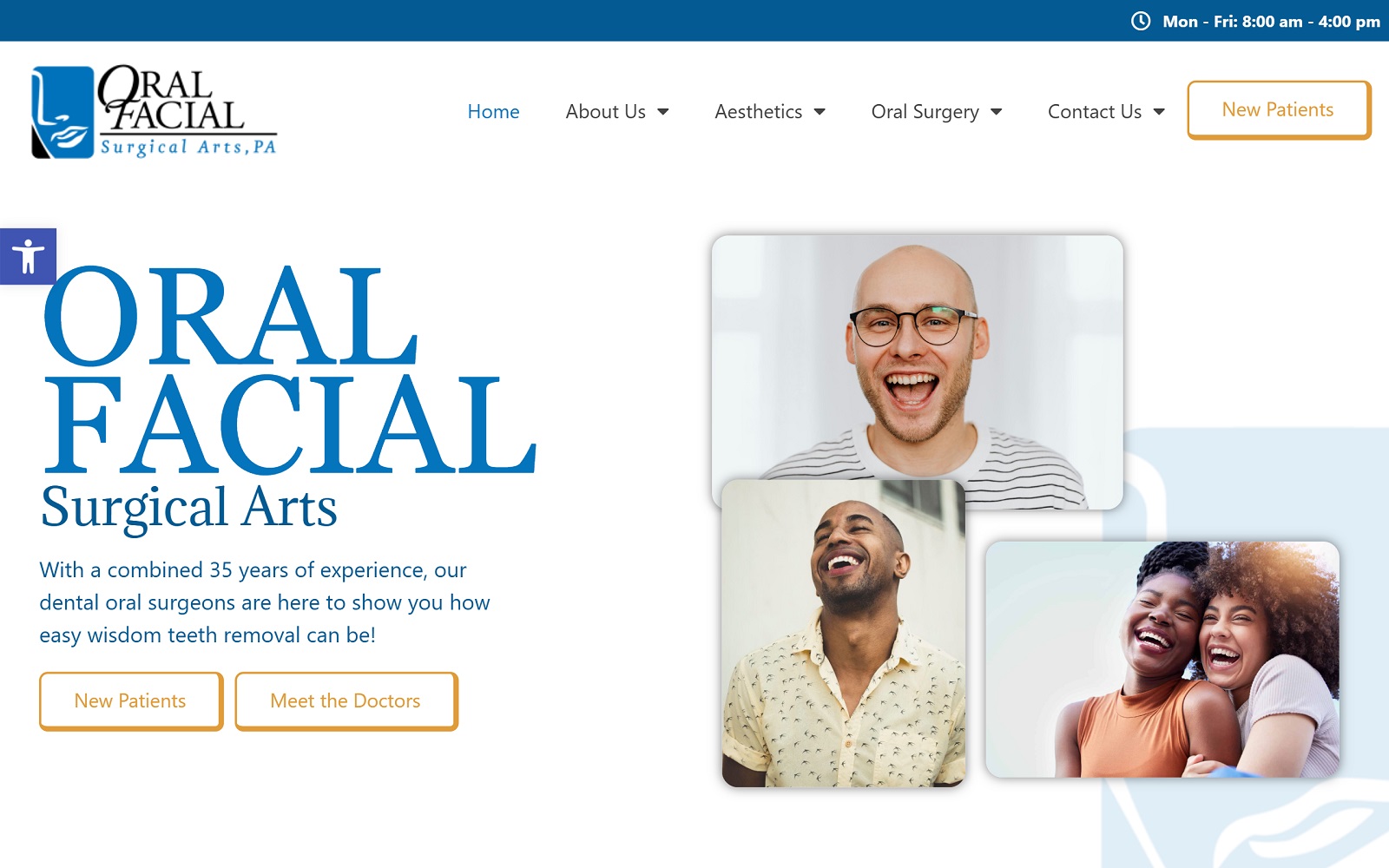 Oralsurgicalarts. Com screenshot