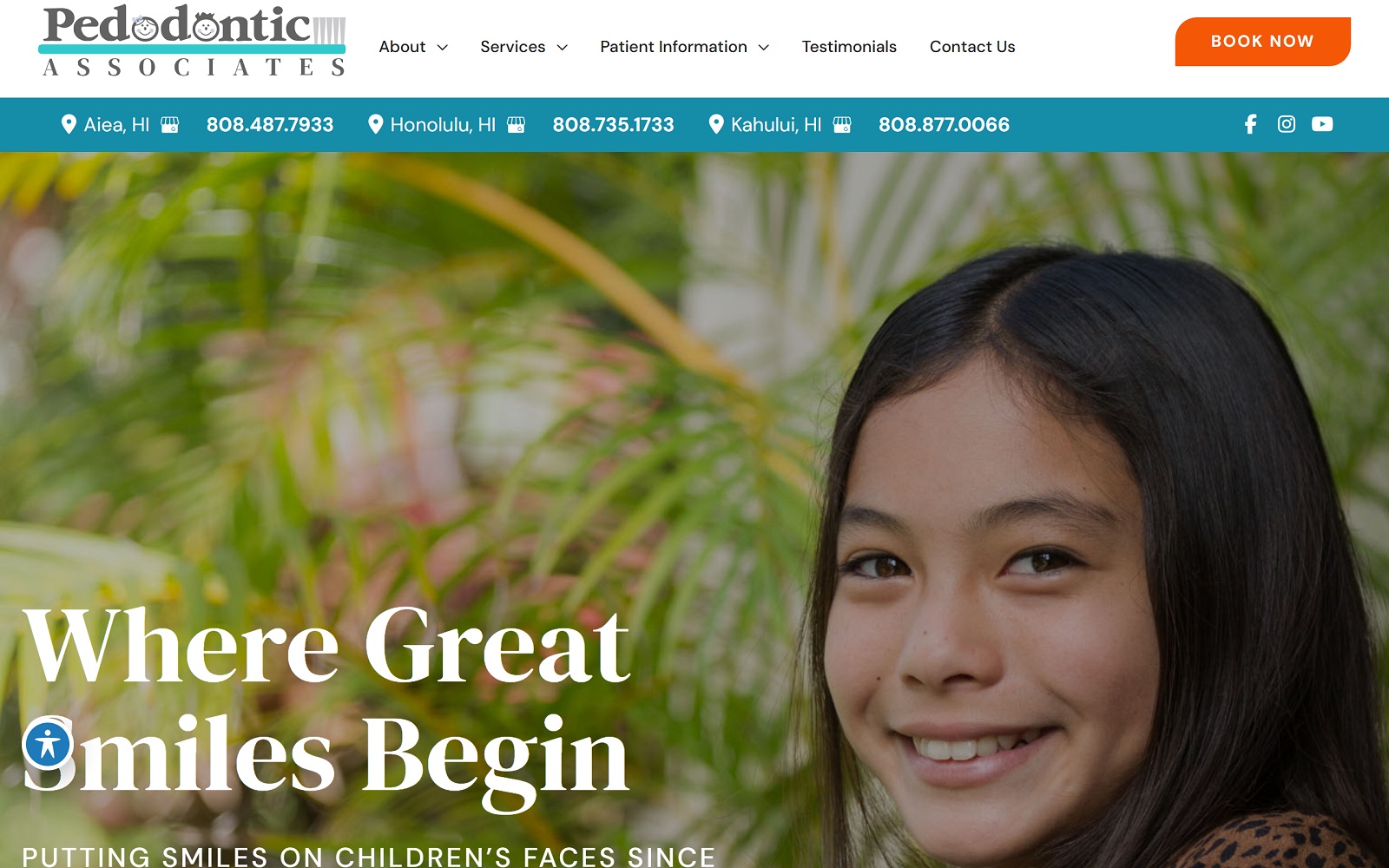 Pedodonticassociates. Com screenshot