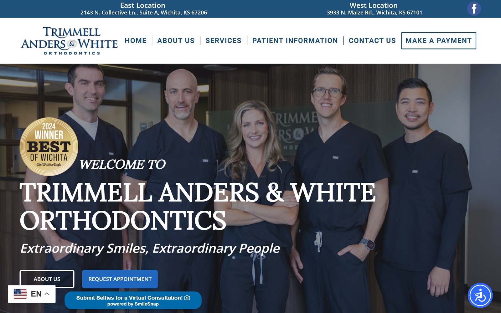 Trimmellortho. Com screenshot