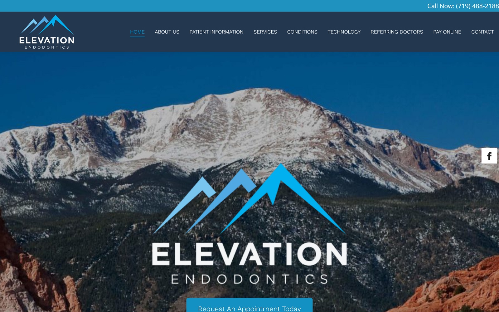 Elevationendodontics. Com screenshot