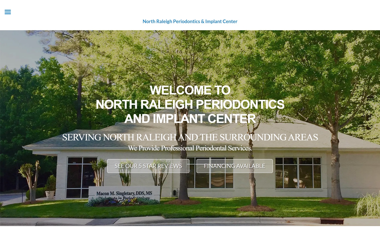 Northraleighperio. Com screenshot