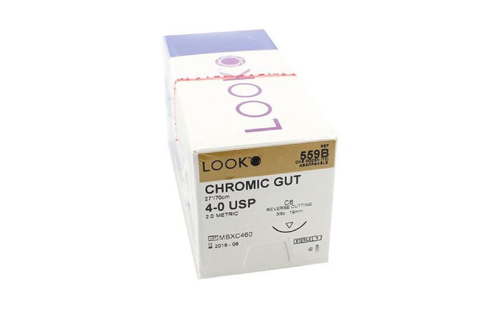 Look chromic gut absorbable suture